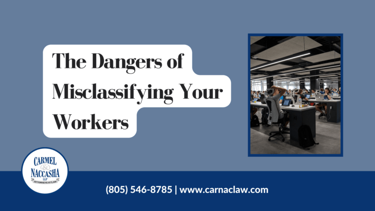 The Dangers of Misclassifying Your Workers