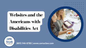 Websites and the Americans with Disabilities Act