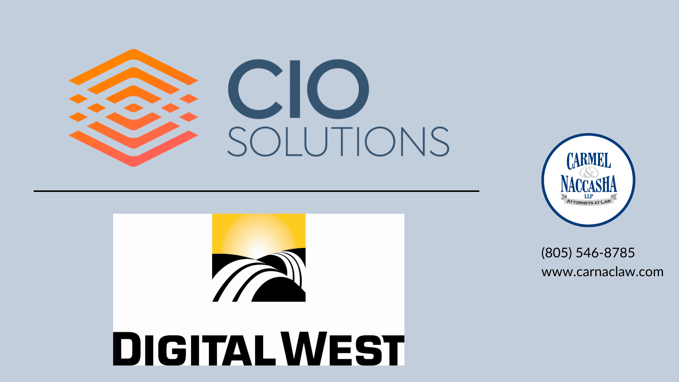 CIO Solutions & Digital West Thank You (1)