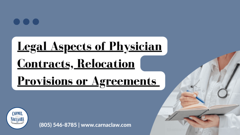 Understanding-Legal Aspects-Physician Contracts-Relocation Provisions-Agreements